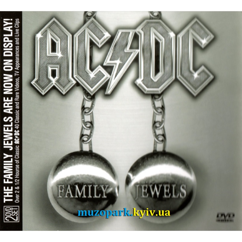 Відеодиск DVD AC/DC Family Jewels (2005)