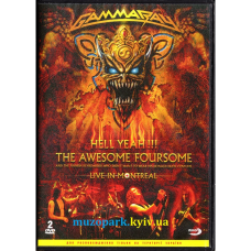 Відеодиск DVD GAMMA RAY Hell year!!! The awesome foursome Live in Montreal (2008)