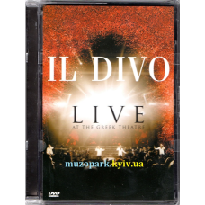 Відеодиск DVD IL DIVO Live at the Greek Theatre (2006)