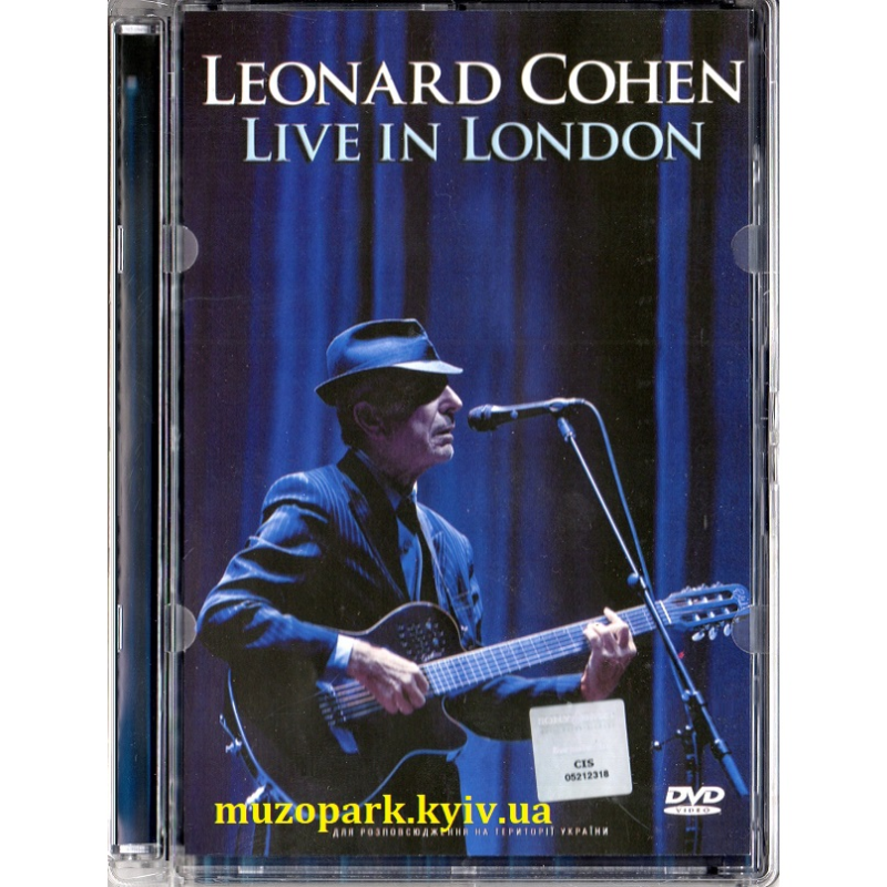 DVD Leonard Cohen – Live in London (2009)