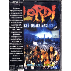 DVD LORDI – Market Square Massacre Live (2006)