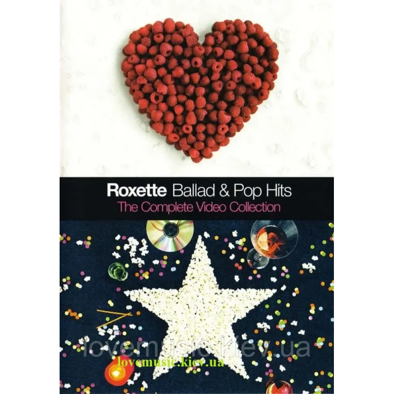 Відео диск ROXETTE Ballad & Pop Hits The complite video collection (2003) (dvd video)