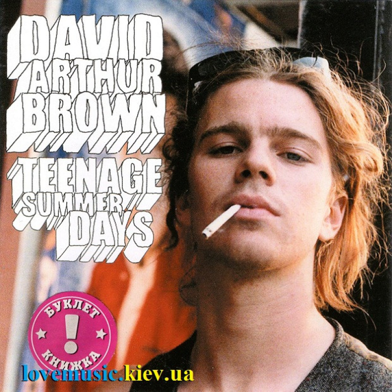 Музичний сд диск DAVID ARTHUR BROWN Teenage summer days (2009) (audio cd)