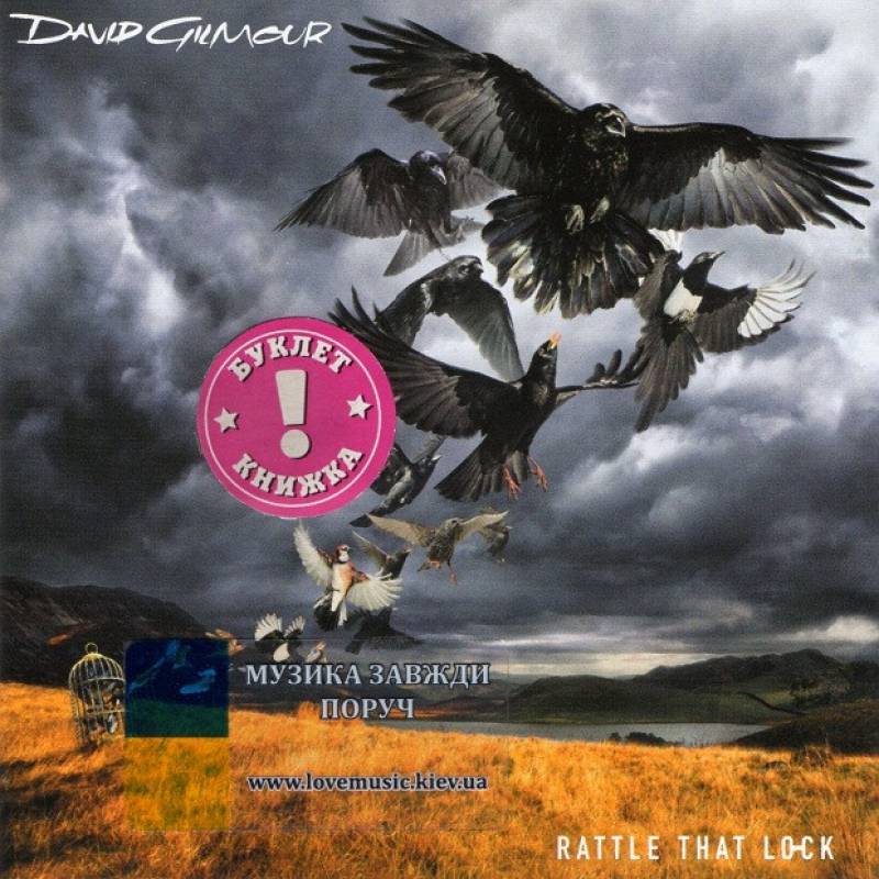 Музичний сд диск DAVID GILMOUR Rattle that lock (2015) (audio cd)