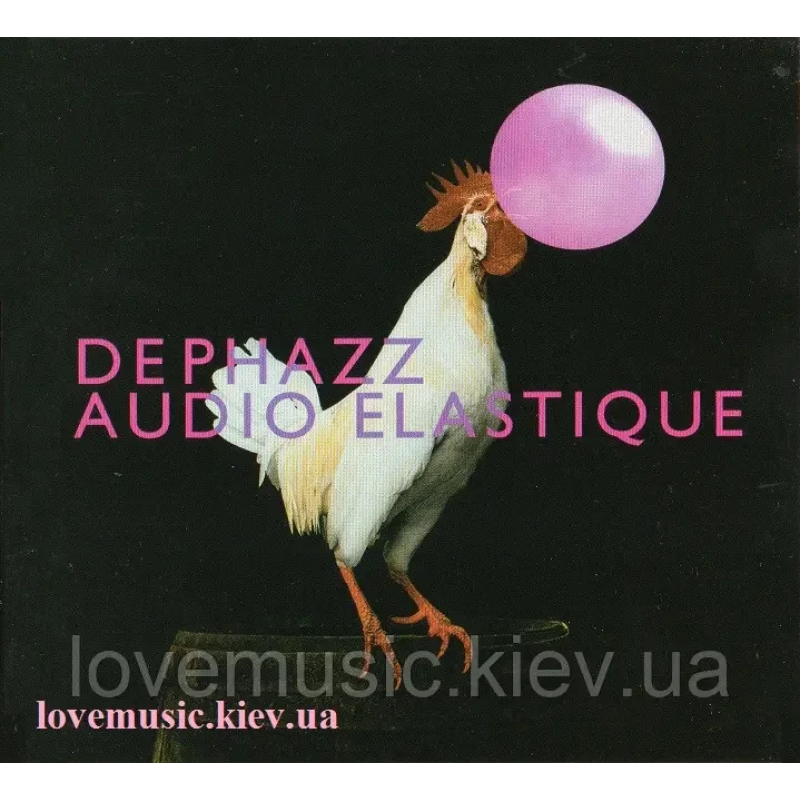 Музичний сд диск DE PHAZZ Audio elastique (2012) (audio cd)