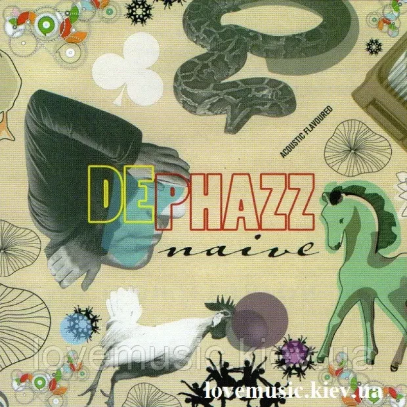 Музичний сд диск DE PHAZZ Naive (2013) (audio cd)