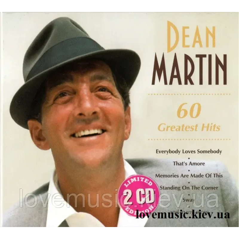Музичний сд диск DEAN MARTIN Greatest hits (2011) (audio cd)