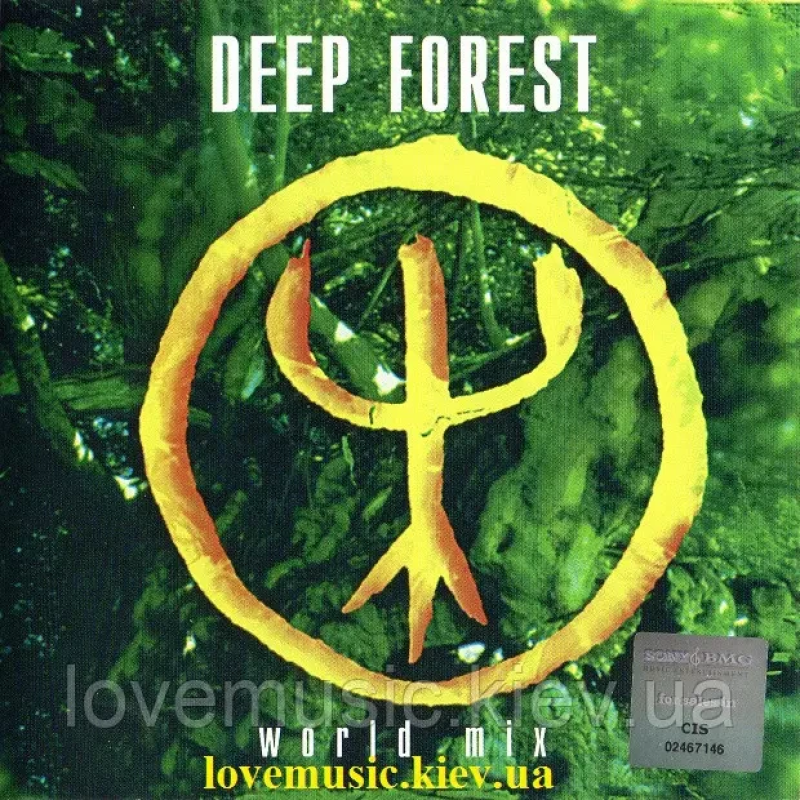 Музичний сд диск DEEP FOREST World mix (1994) (audio cd)