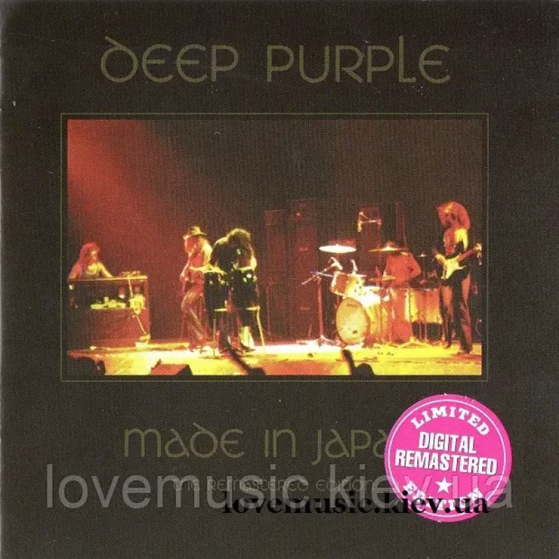 Музичний сд диск DEEP PURPLE Made in Japan (1972) (audio cd)