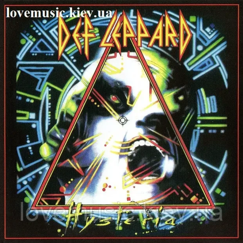 Музичний сд диск DEF LEPPARD Hysteria (1987) (audio cd)