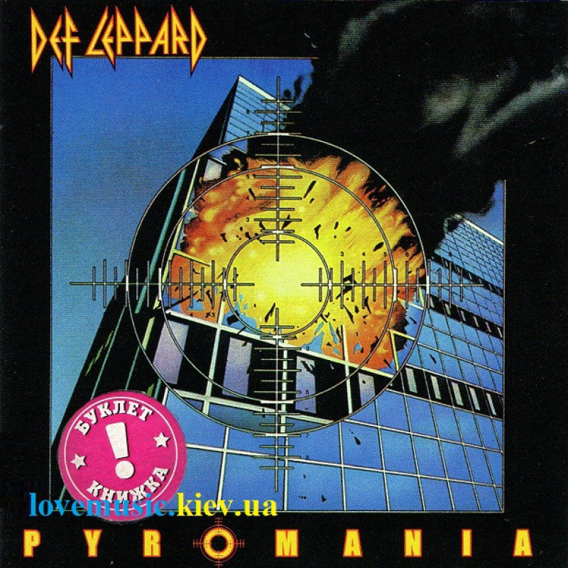 Музичний сд диск DEF LEPPARD Pyromania (1983) (audio cd)