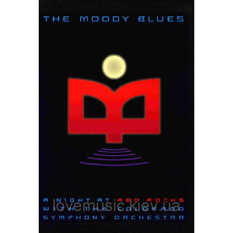 Відео диск THE MOODY BLUES A night at red rocks with the c. s. o. (2002) (dvd video)