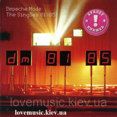 Музичний сд диск DEPECHE MODE The singles 81–85 (1998) (audio cd)