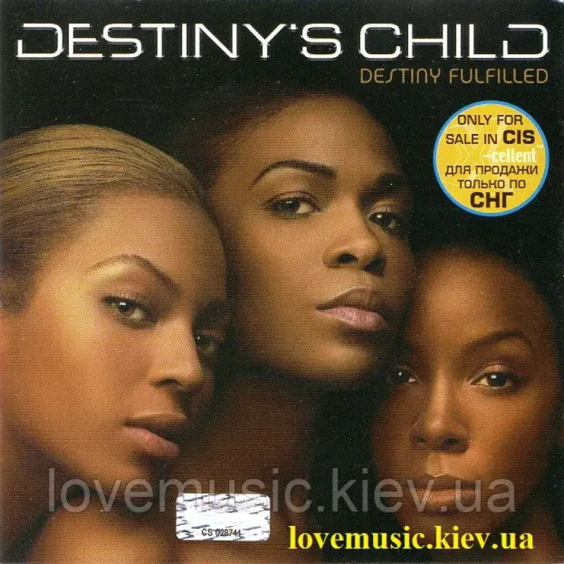 Музичний сд диск DESTINY“S CHILD Destiny fulfilled (2004) (audio cd)