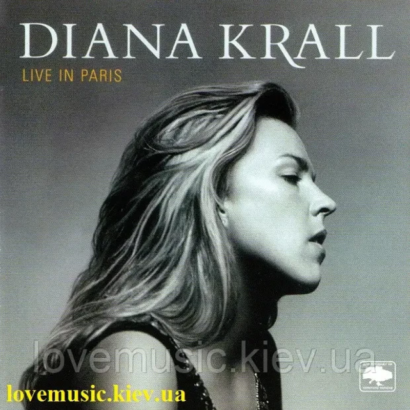 Музичний сд диск DIANA KRALL Live in Paris (2002) (audio cd)