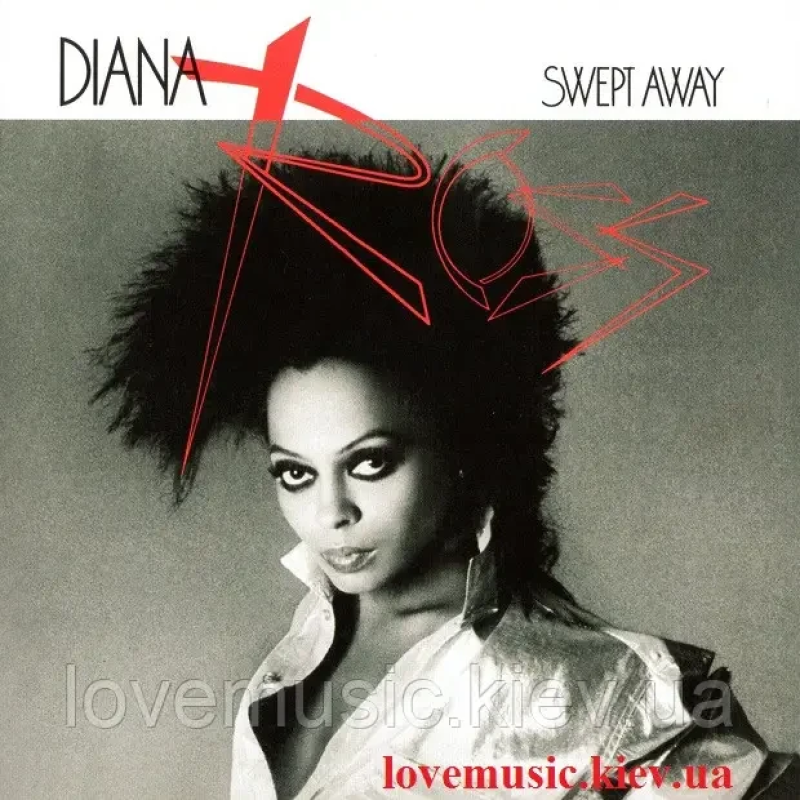 Музичний сд диск DIANA ROSS Swept away (1984) (audio cd)