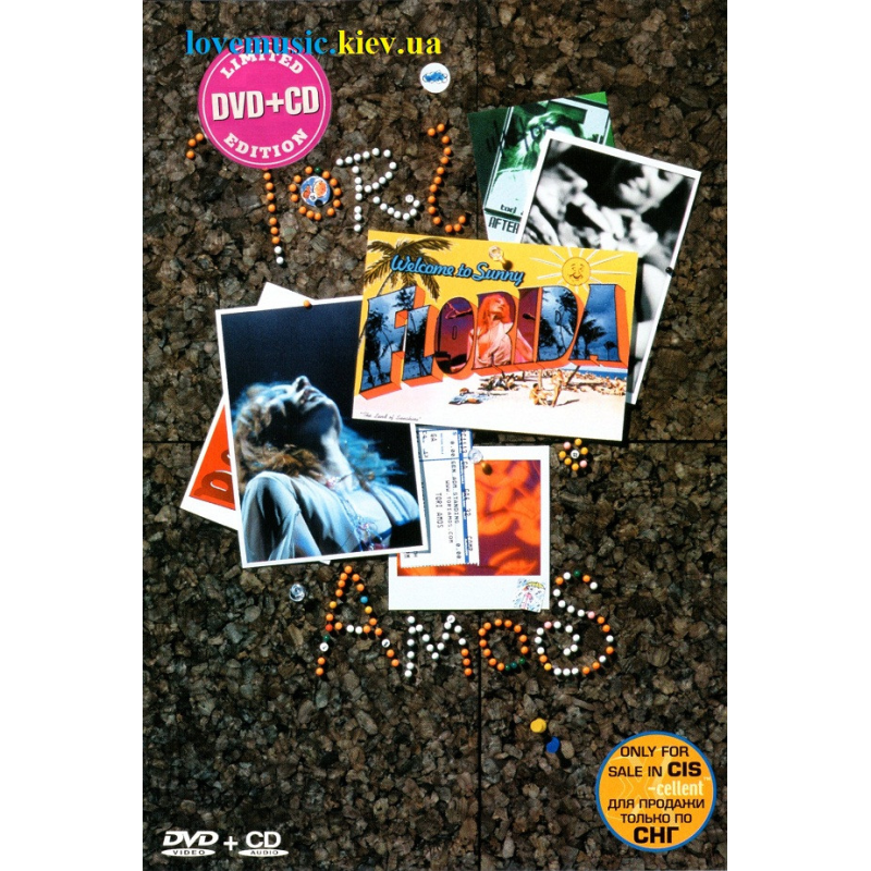 Відео диск TORI AMOS Welcome to sunny Florida (2004) DVD+CD (dvd video)