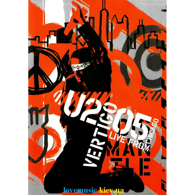 Відео диск U2 Vertigo Live from Chicago (2005) (dvd video)