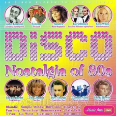 Музичний сд диск DISCO NOSTALGIA OF 80 1 (2008) (audio cd)