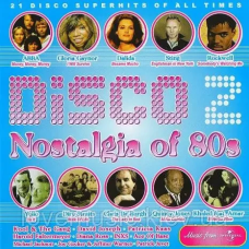 Музичний сд диск DISCO NOSTALGIA OF 80 2 (2008) (audio cd)