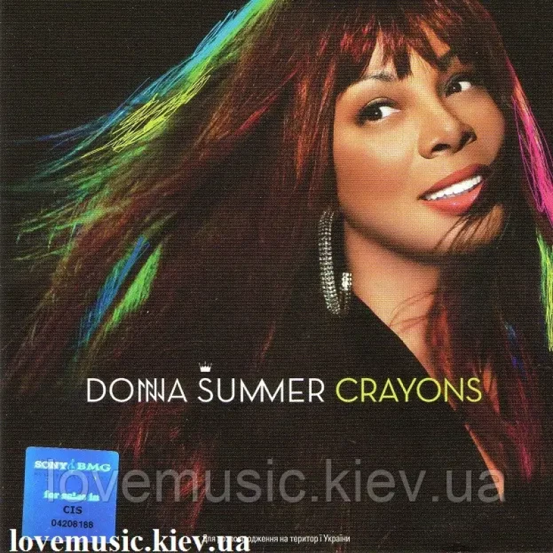 Музичний сд диск DONNA SUMMER Crayons (2008) (audio cd)