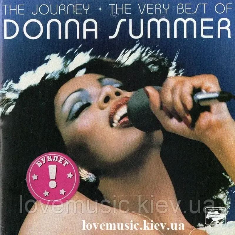 Музичний сд диск DONNA SUMMER The journey The very best of (2004) (audio cd)