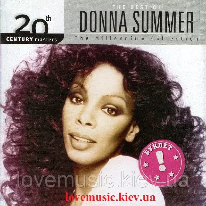 Музичний сд диск DONNA SUMMER The millenium collection (2004) (audio cd)