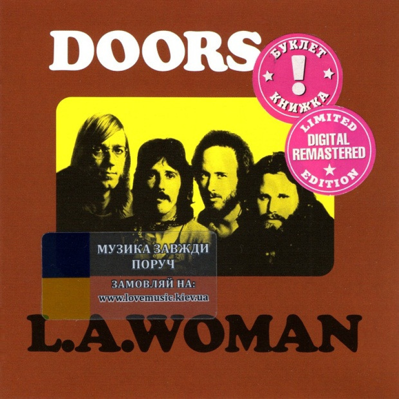 Музичний сд диск THE DOORS L. A. Woman (1971) (audio cd)