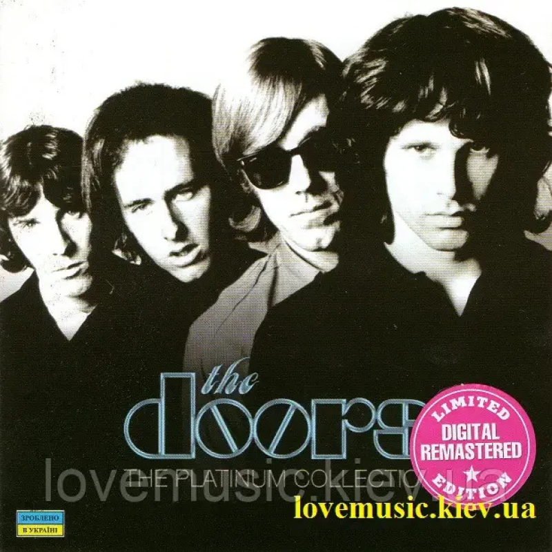 Музичний сд диск THE DOORS Platinum collection (2008) (audio cd)