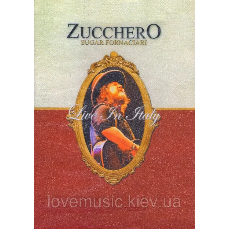 Відео диск ZUCCHERO Sugar pornaciari (2008) (dvd video)