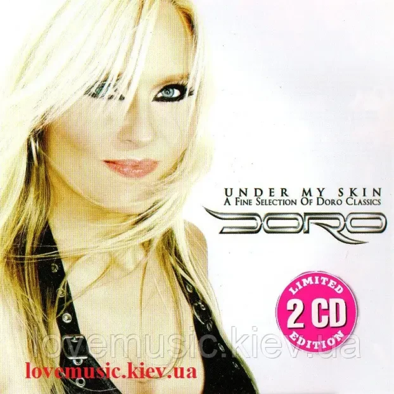 Музичний сд диск DORO Under my skin A fine selection of Doro classics (2012) (audio cd)