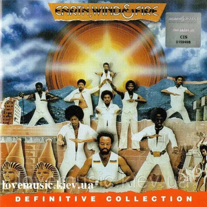 Музичний сд диск EARTH, WIND & FIRE Definitive collection (1995) (audio cd)