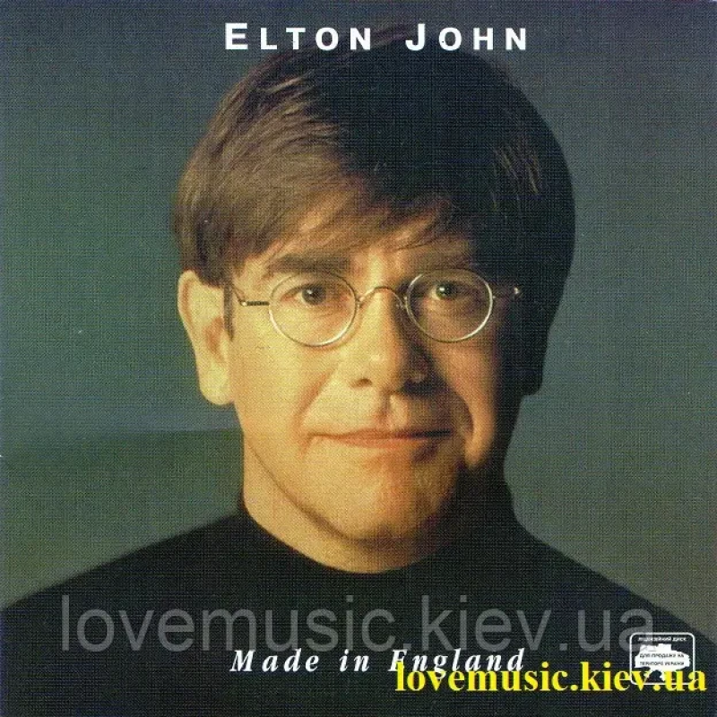 Музичний сд диск ELTON JOHN Made in England (1995) (audio cd)