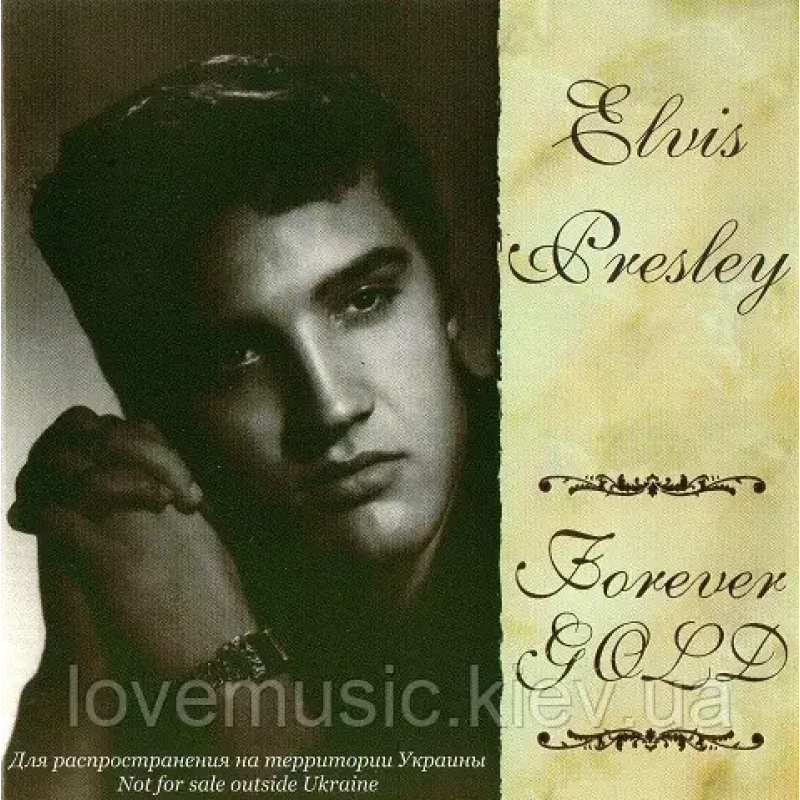 Музичний сд диск ELVIS PRESLEY Forever gold (2005) (audio cd)