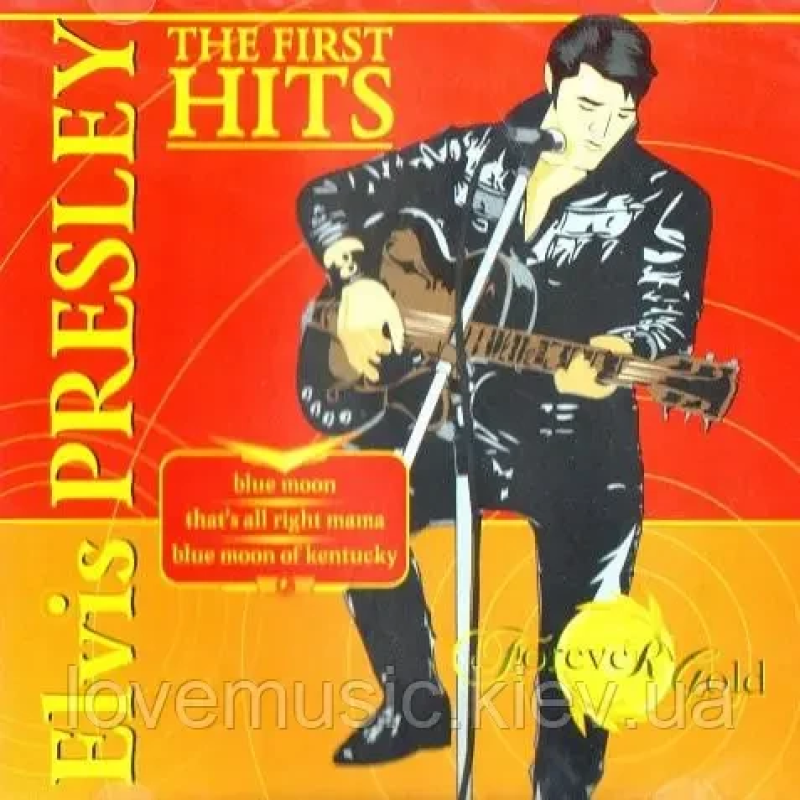 Музичний сд диск ELVIS PRESLEY The first hits (2005) (audio cd)