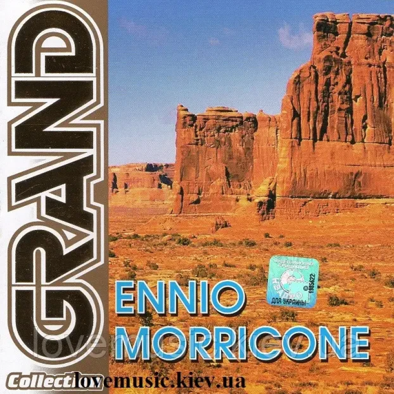 Музичний сд диск ENNIO MORRICONE Grand collection (2003) (audio cd)