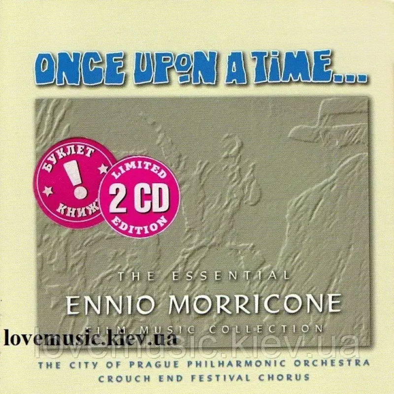 Музичний сд диск ENNIO MORRICONE Once upon a time (2004) (audio cd)