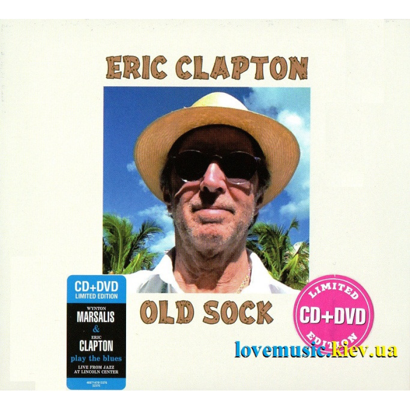 Музичний сд диск ERIC CLAPTON Old sock (2013) Deluxe edition (audio cd)