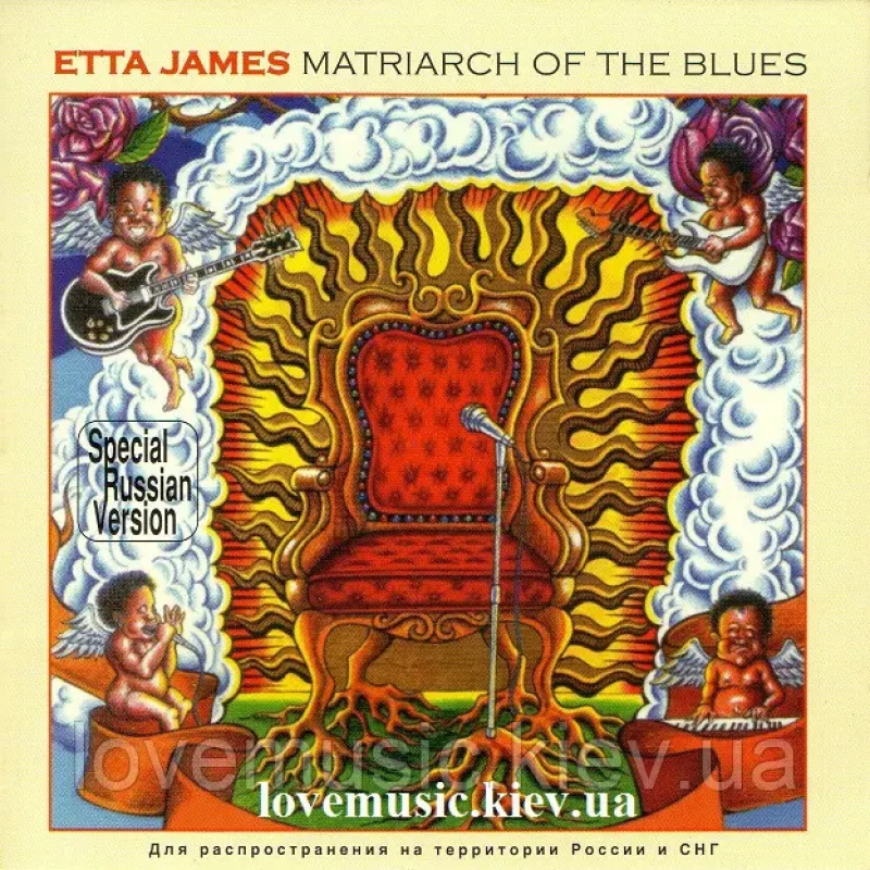 Музичний сд диск ETTA JAMES Matriarch of the blues (2000) (audio cd)