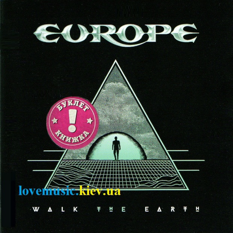 Музичний сд диск EUROPE Walk the earth (2017) (audio cd)