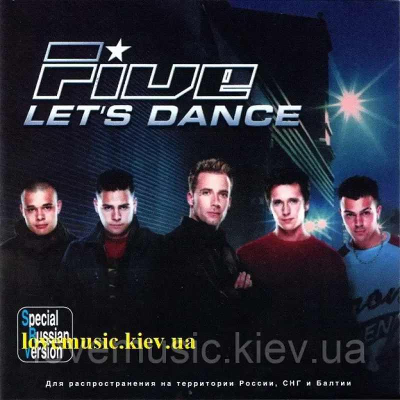 Музичний сд диск FIVE Let“s dance (2002) (audio cd)