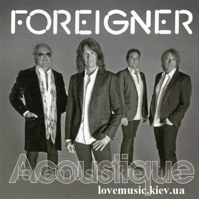 Музичний сд диск FOREIGNER Acoustigue (2011) (audio cd)