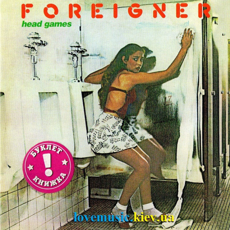 Музичний сд диск FOREIGNER Head games (1979) (audio cd)