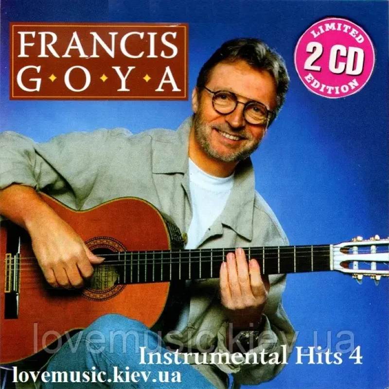 Музичний сд диск FRANCIS GOYA Instumental hits 4 (2013) (audio cd)