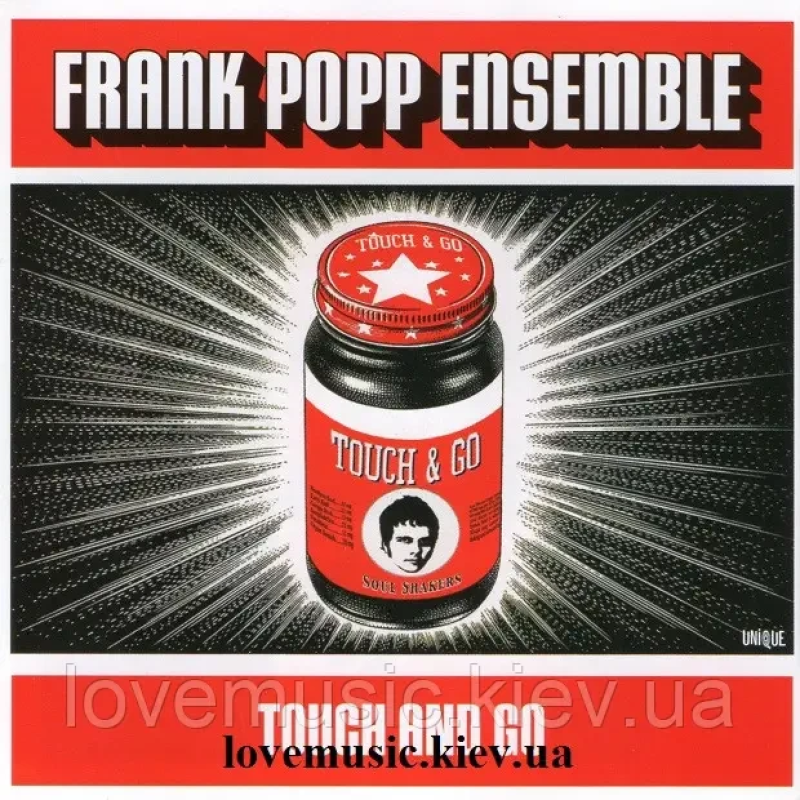 Музичний сд диск FRANK POPP ENSEMBLE Touch and go (2005) (audio cd)