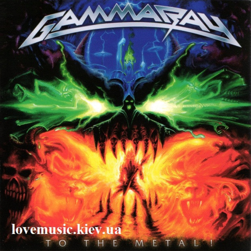 Музичний сд диск GAMMA RAY To the metal (2010) (audio cd)