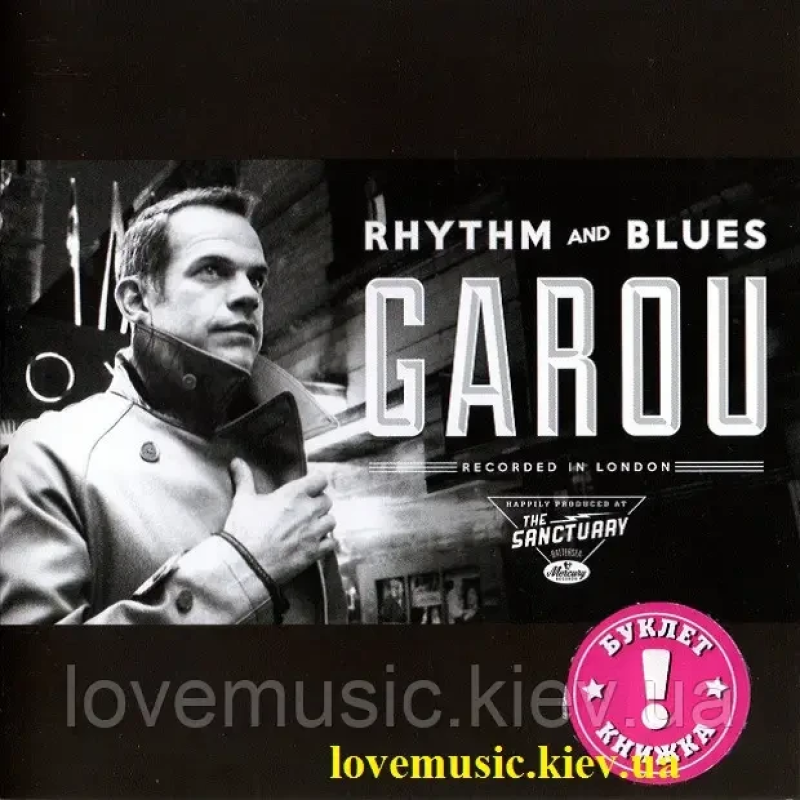 Музичний сд диск GAROU Rhythm and blues (2012) (audio cd)