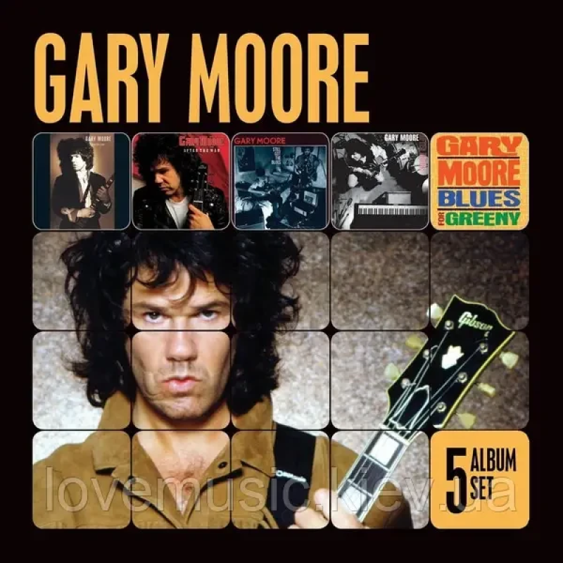 Музичний сд диск GARY MOORE 5 Album set (2002) (audio cd)
