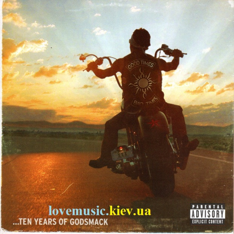 Музичний сд диск GODSMACK Good times, bad times… Ten years of Godsmack (2007) (audio cd)