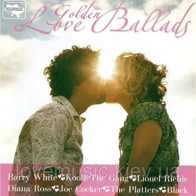 Музичний сд диск GOLDEN Love ballads (2004) (audio cd)